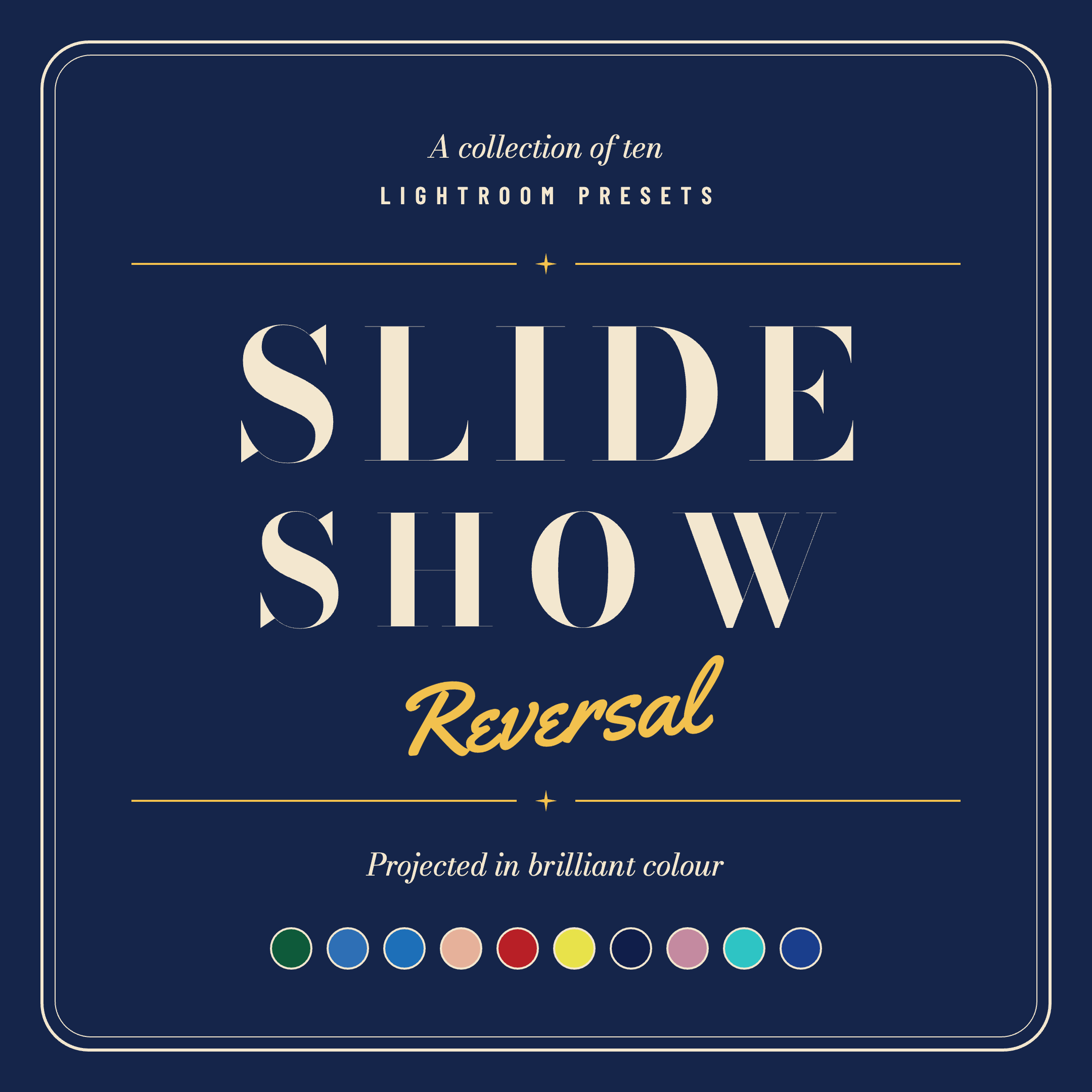 Slide Show – Inspired by Velvia, Kodachrome & Ektachrome