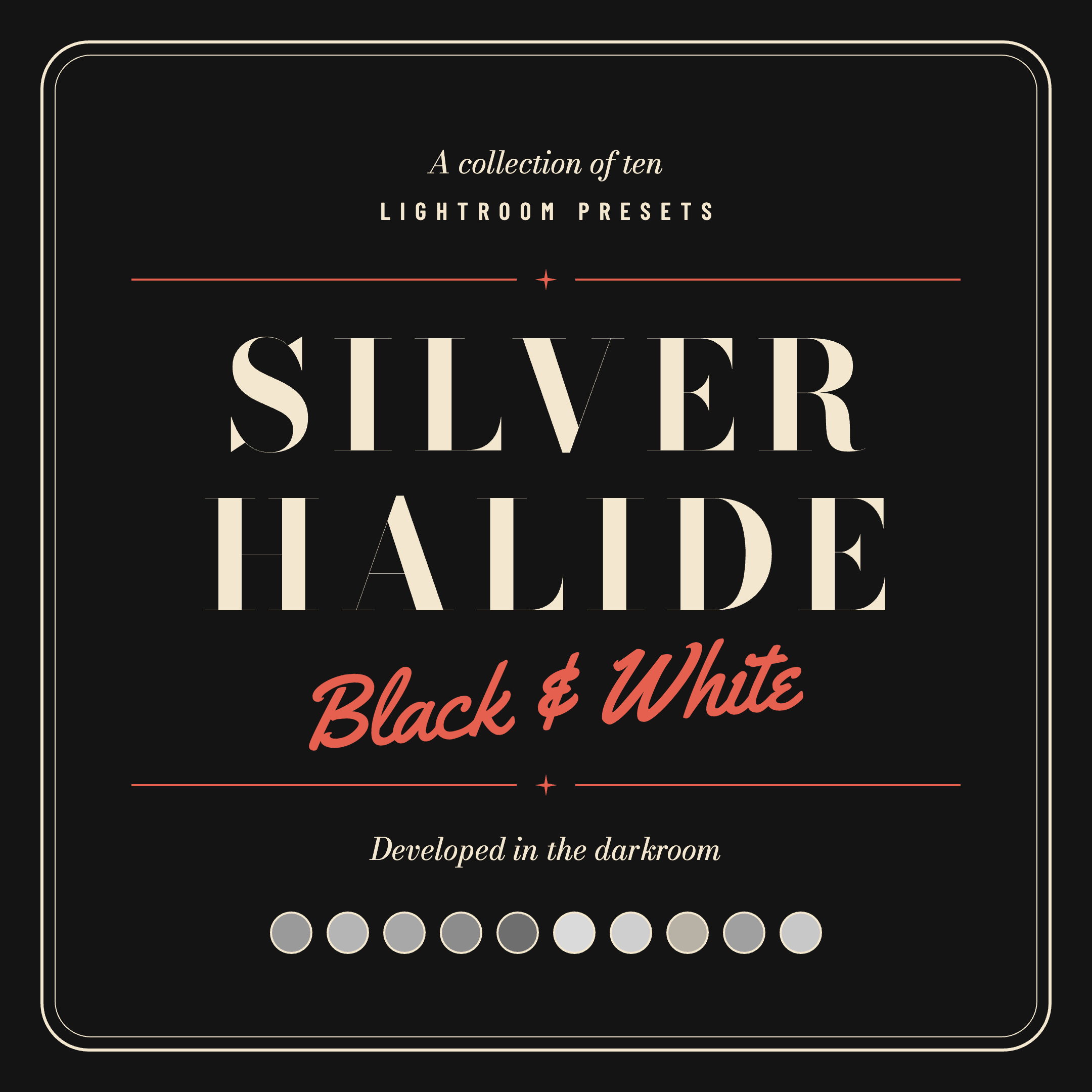 Silver Halide – Inspired by Tri-X, HP5 & Acros