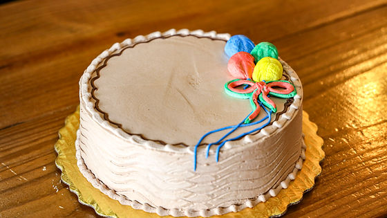 Chocolate Deco with Balloons