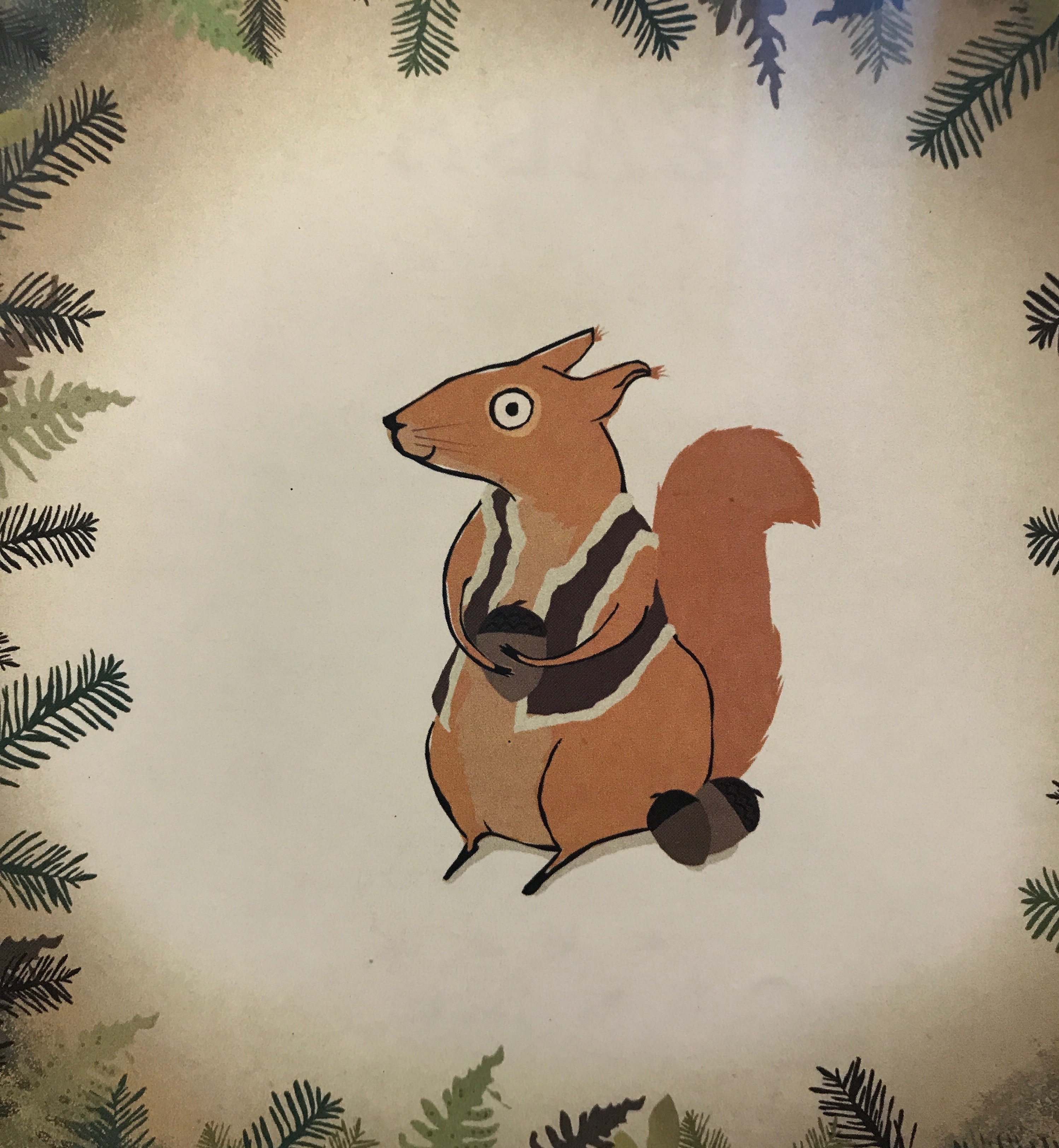 Squirrel in vest