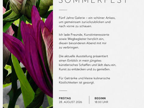Ein Sommerabend für die Kunst