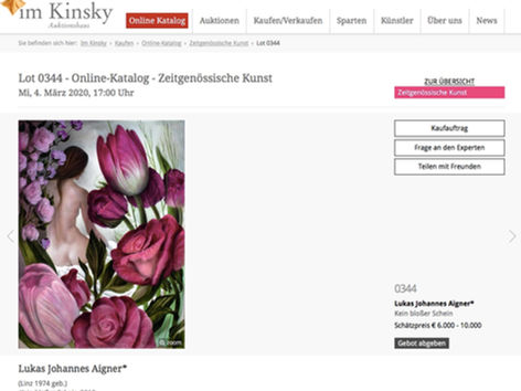 Auktion im Kinsky