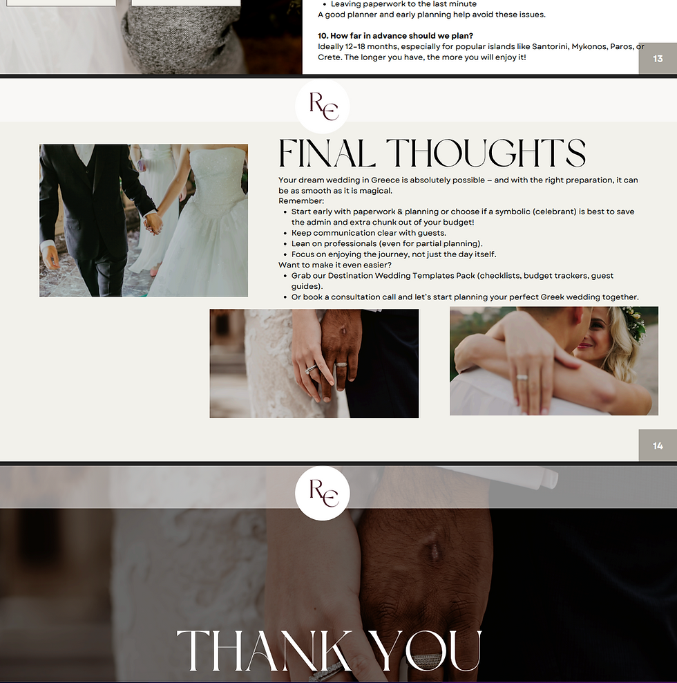 Thumbnail: How To Plan My Wedding: The Greece Starter Guide (PDF Download)
