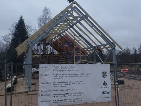 Saimniecības ēkas pārbūve