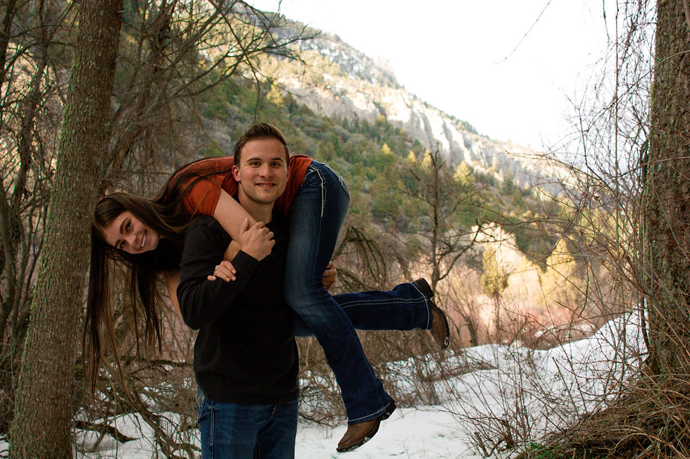 This is where I took my sister's engagement photos!