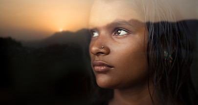 Girl Gazing