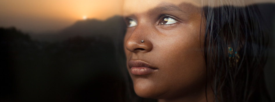 Girl Gazing