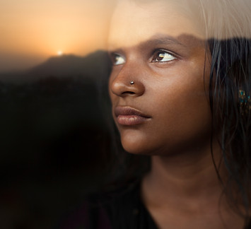 Girl Gazing