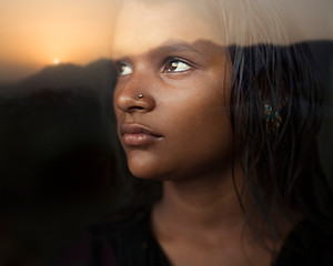 Girl Gazing