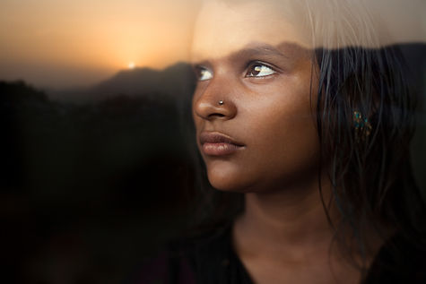 Girl Gazing