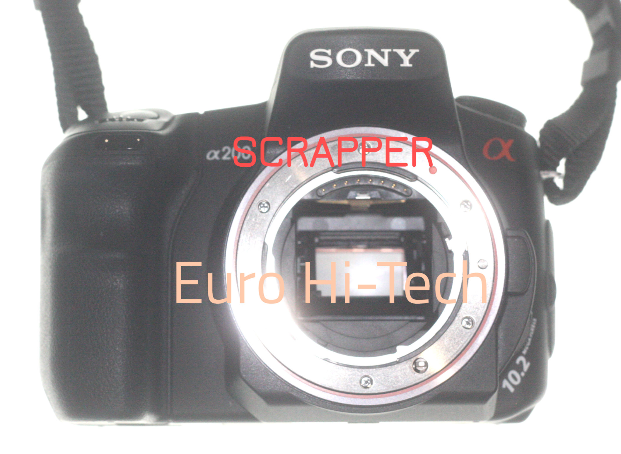 SONY DSLR ALPHA A-200 /A200 FAULTY SPARTES OR REPAIRS SCRAP CAMERA USED
