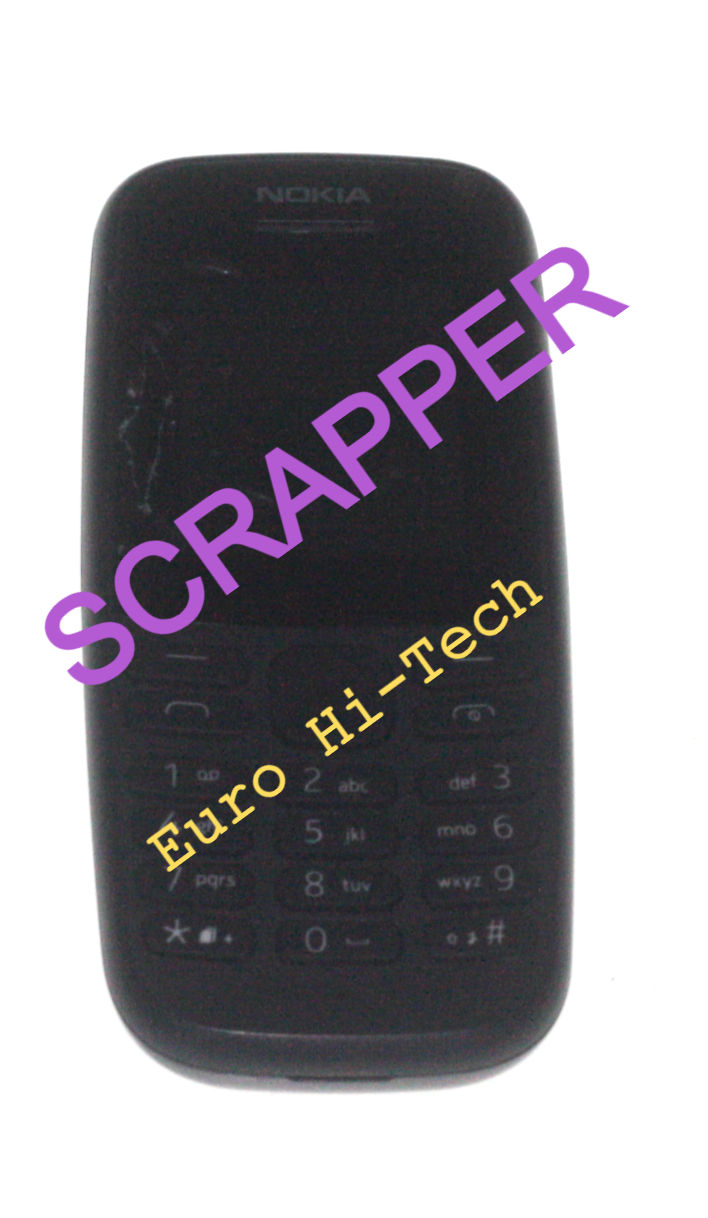 NOKIA MOBILE PHONE BLACK USB CHARGE FAULTY SPARES OR REPAIRS USED