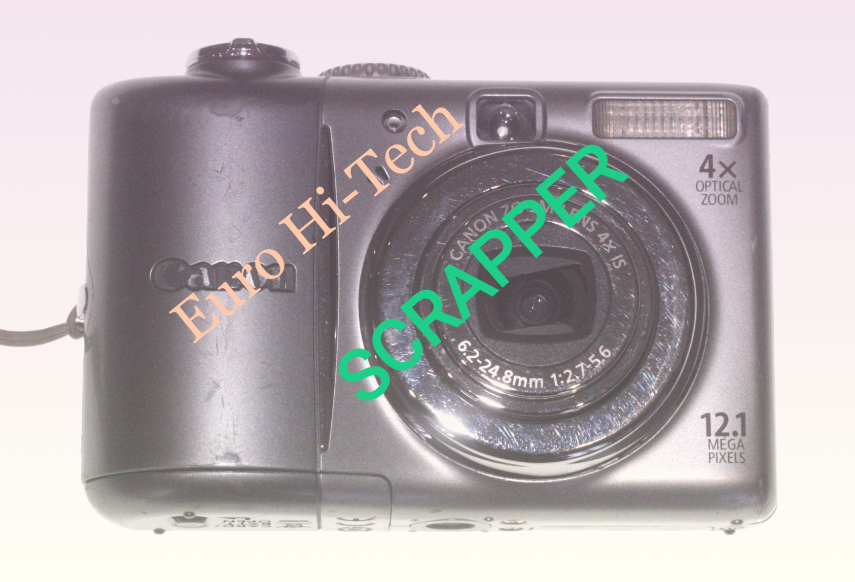 CANON POWERSHOT A1100IS SILVER LENS ERROR FAULTY SPARES OR REPAIRS USED