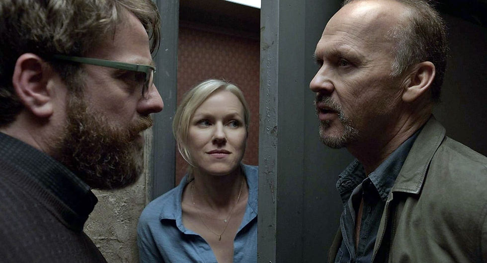 Un frame del film Birdman