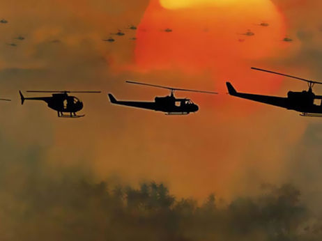 Una scena del film Apocalypse Now