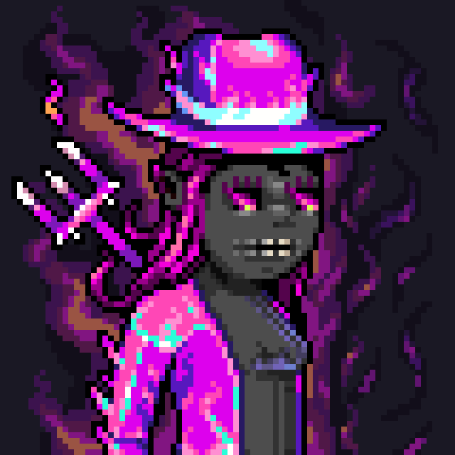 Purple Living Fire