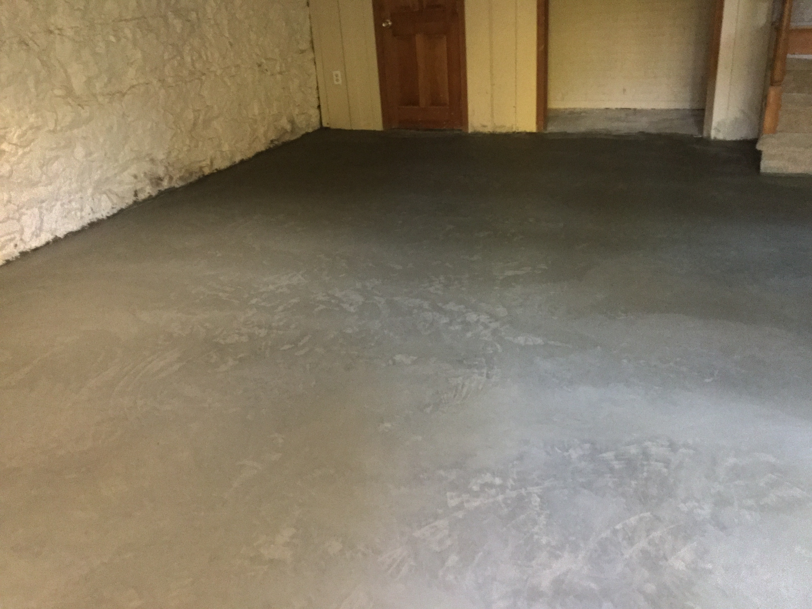 Poured Concrete Floors