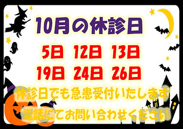毎月休診日10月.jpg