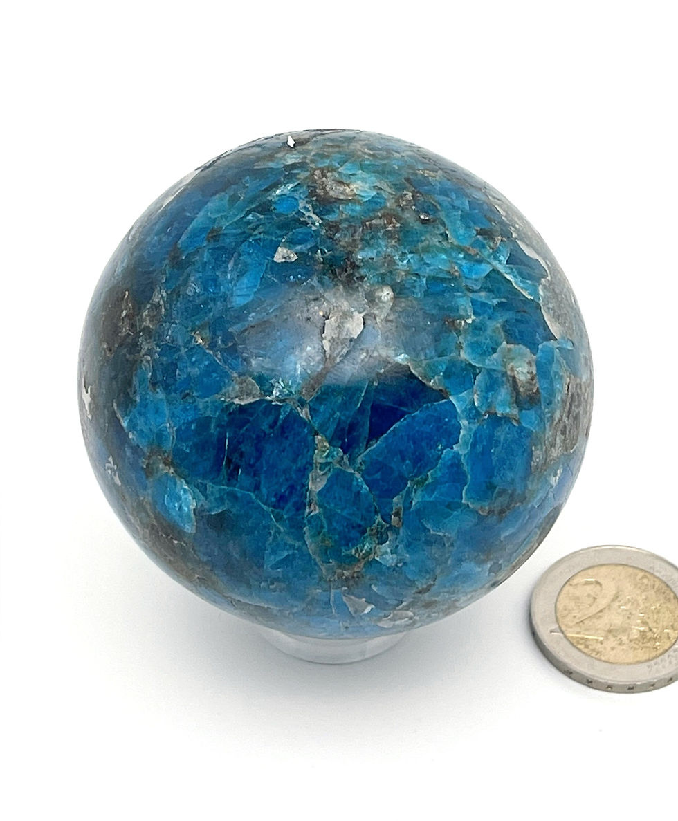 Apatite bleue // Pierre de Travail
