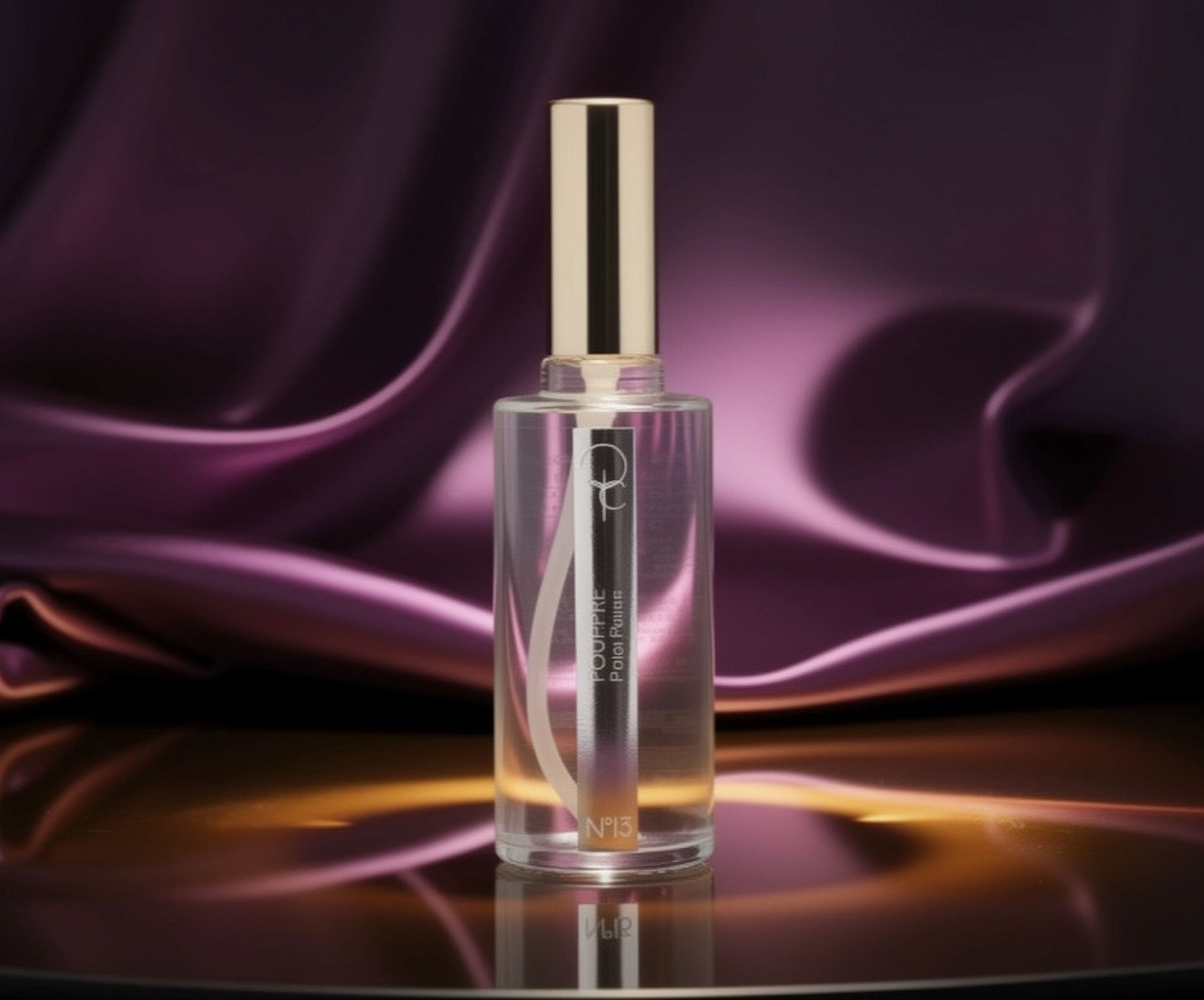 Parfum de soin n°13 relié à la couleur ARGENT 50ml