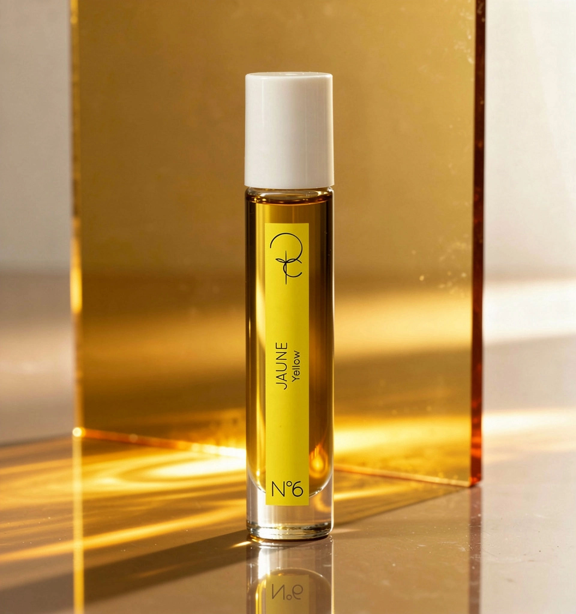Extrait d'huiles essentielles n°6 relié à la couleurJAUNE 5ml