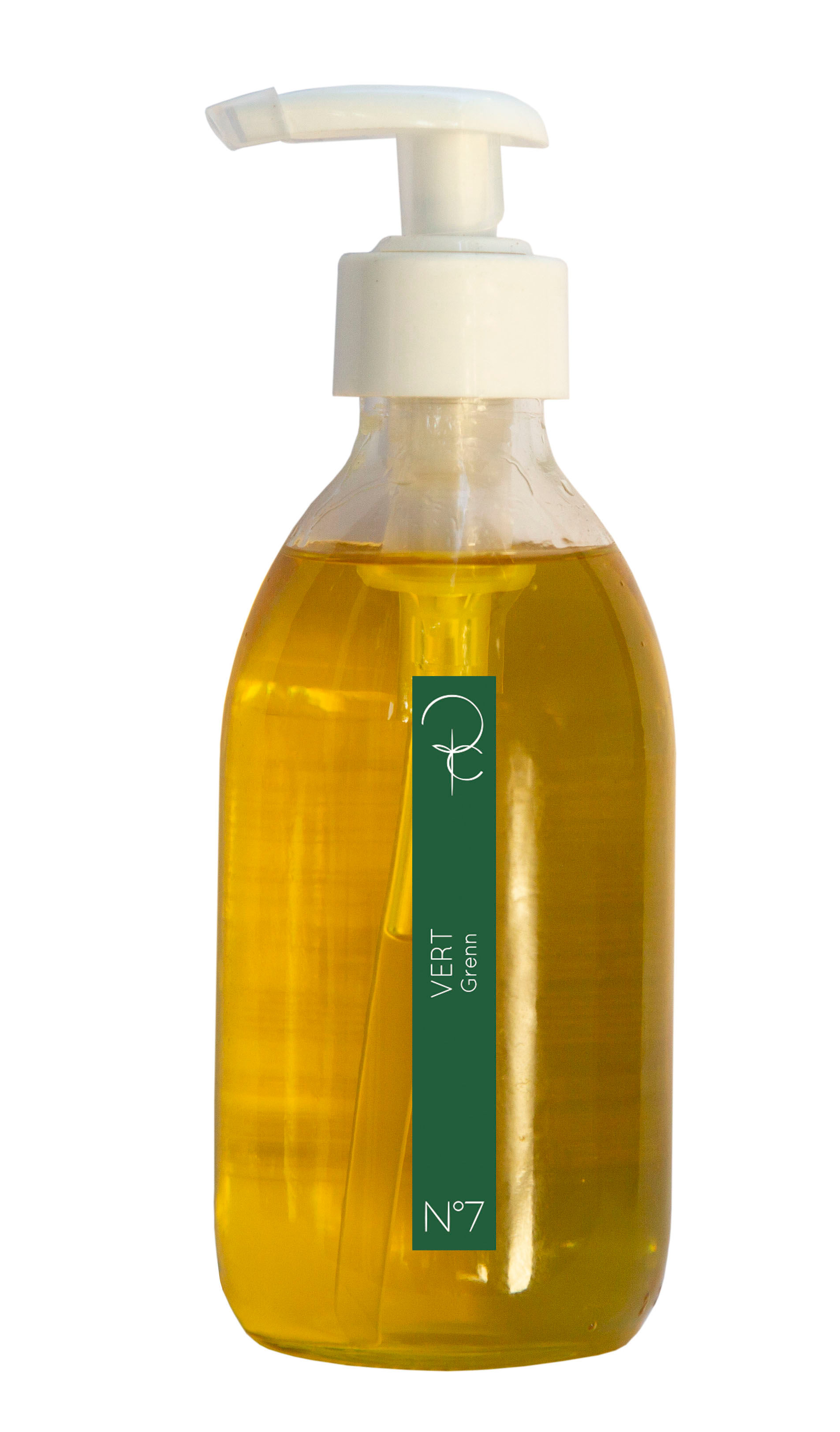 Huile de couleur n°7 VERT flacon doseur 250ml