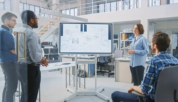 Écran collaboratif  - Espace de travail