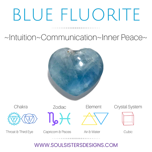 Blue Fluorite Healing Properties