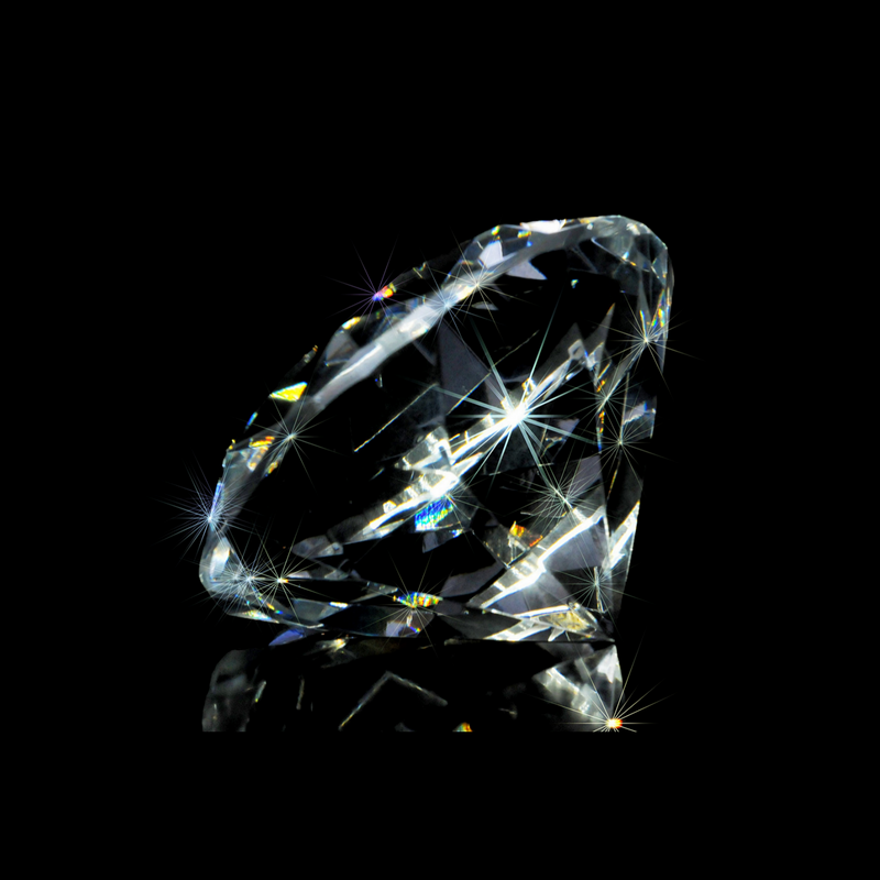 A diamond demonstrating Adamantine luster