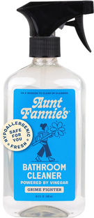 Aunt Fannie's All Purpose Bathroom Cleaner Vinegar Spray for Shower, Tub, Toilet, Tile, Sink and Fixtures