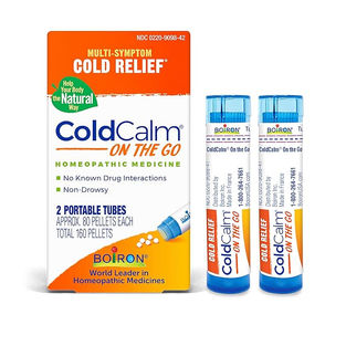 Boiron ColdCalm On The Go Cold Relief for Sneezing, Runny Nose, Nasal Congestion, and Sore Throat