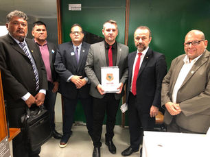 COBRAPOL e SINDPOL com o deputado Helder Salomão, do Espírito Santo