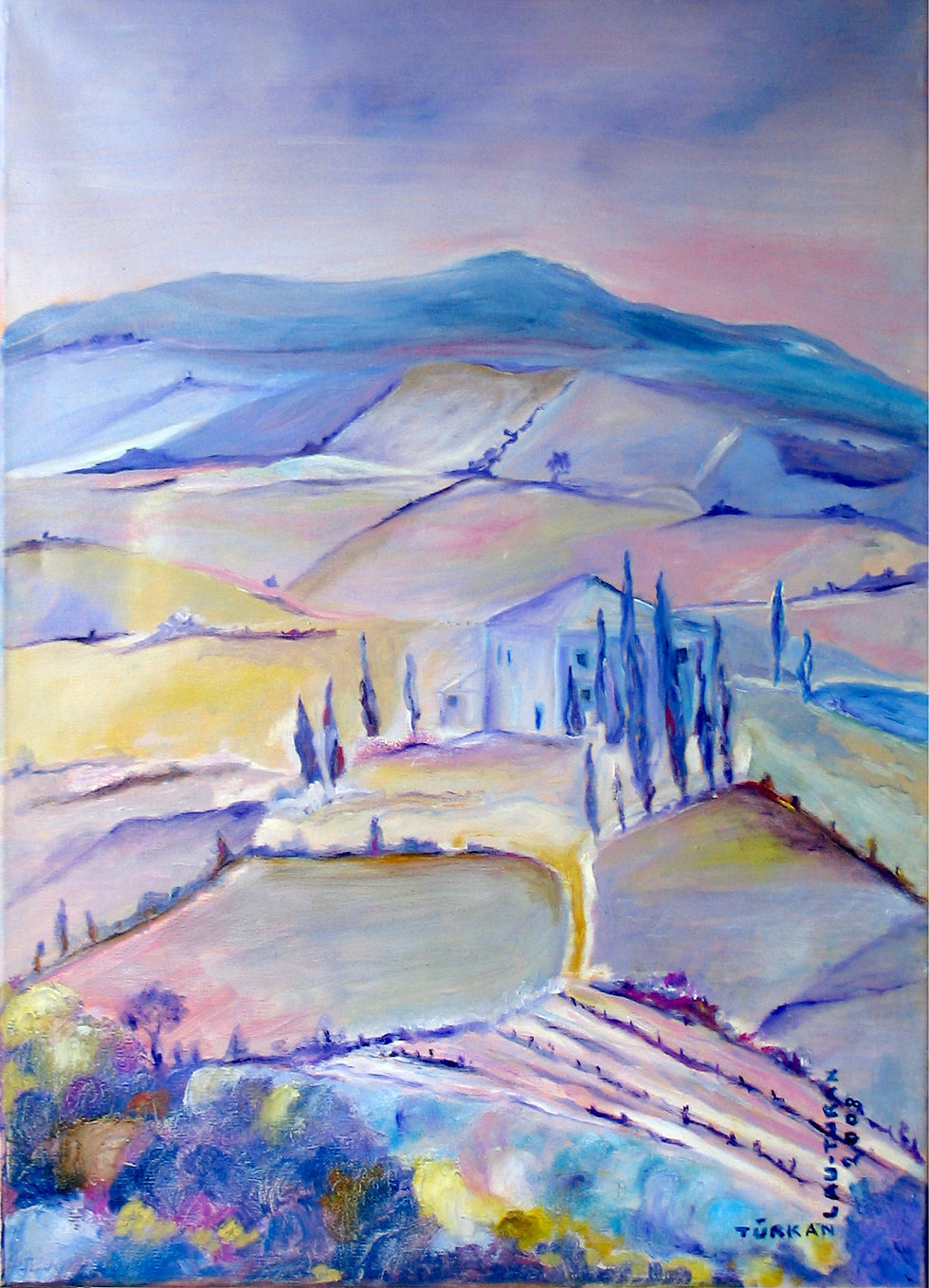 Toskanische Landschaft