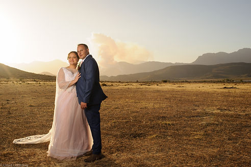 a married couple standing in Brandvlei