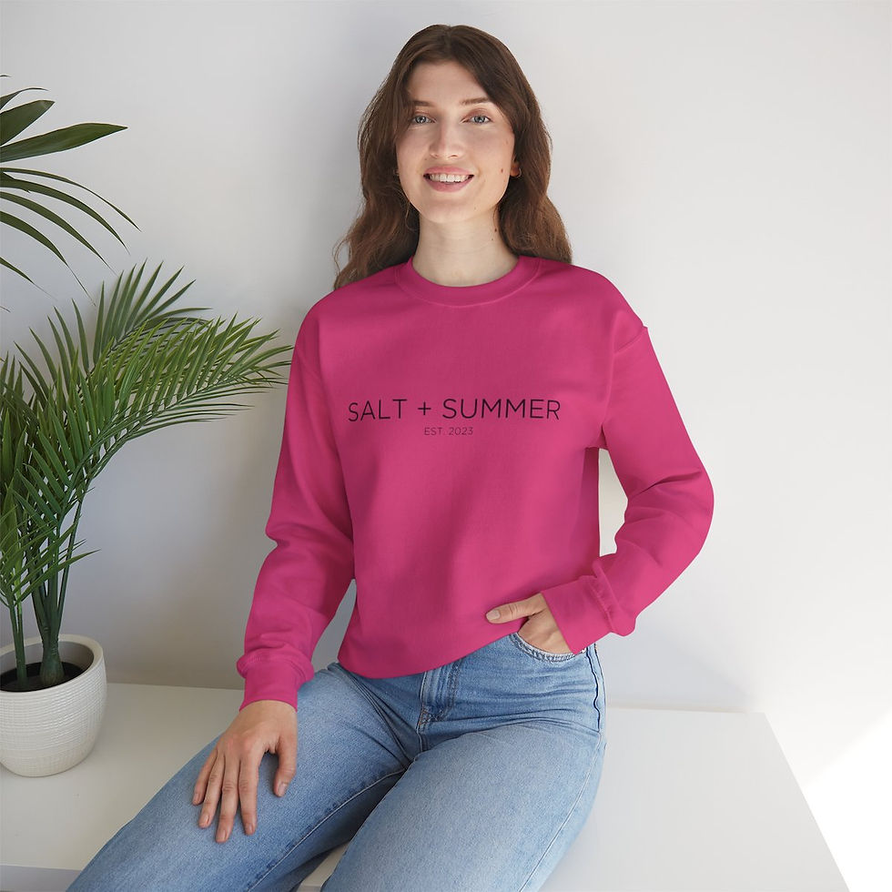 Thumbnail: Salt and Summer Unisex Heavy Blend™ Crewneck Sweatshirt