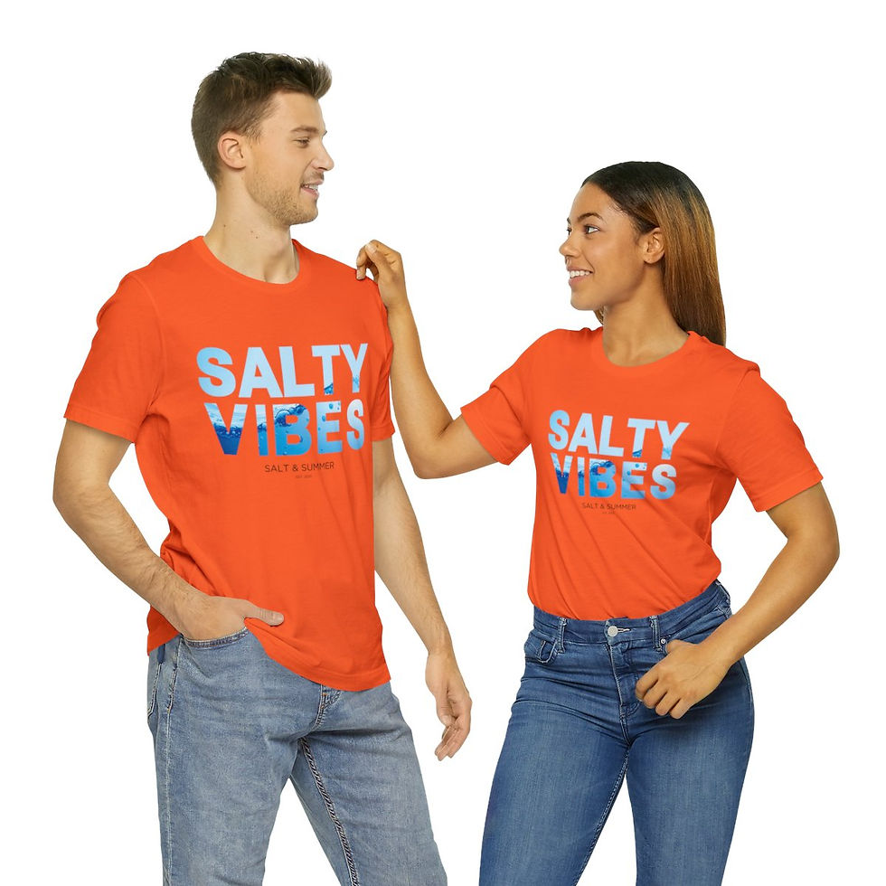 Thumbnail: Salty Vibes Classic Unisex Jersey Tee