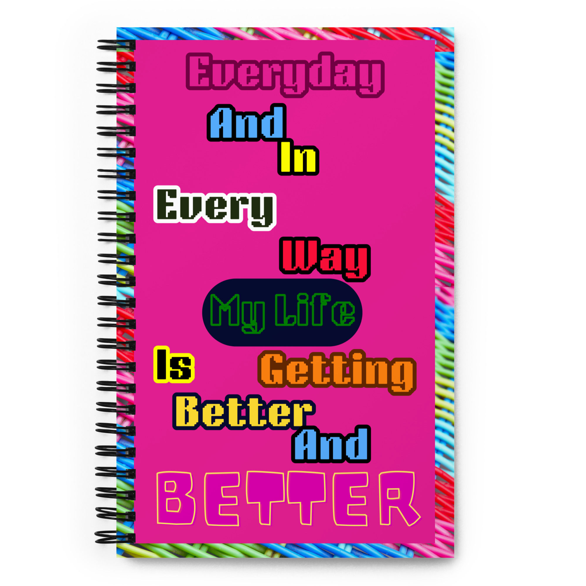 Spiral notebook Pink