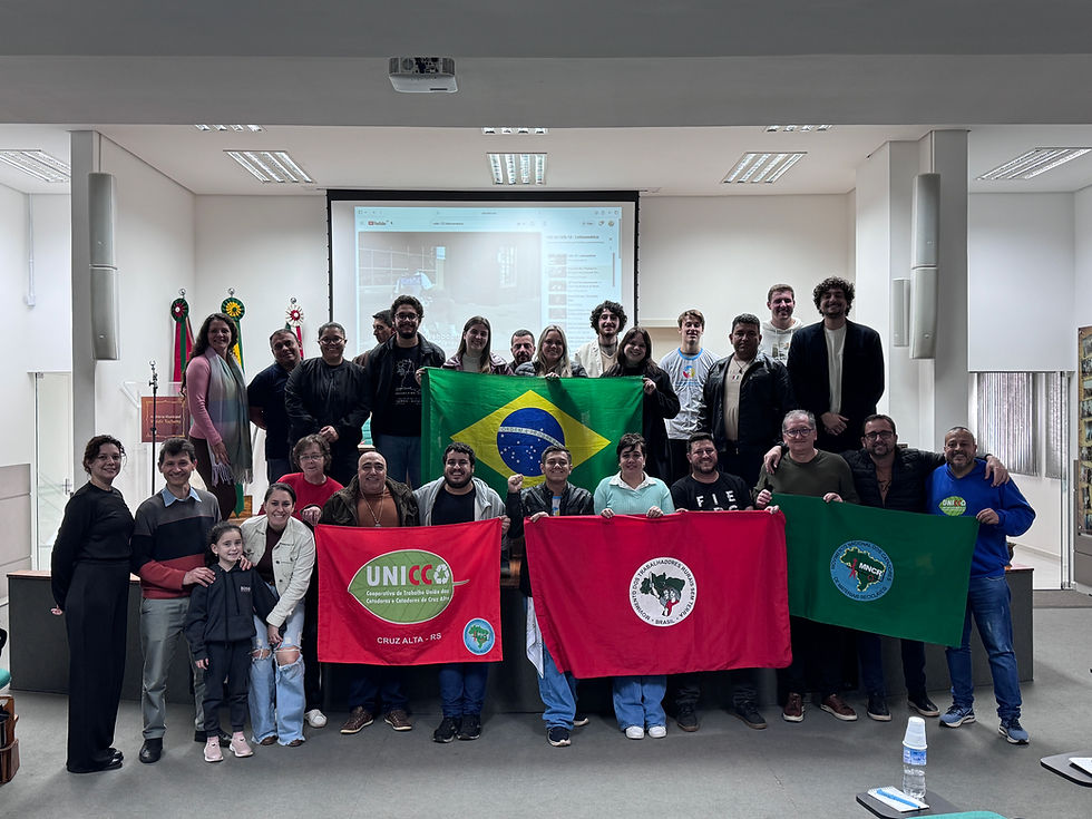 Registro da quarta etapa, da Turma 2, em Seara.