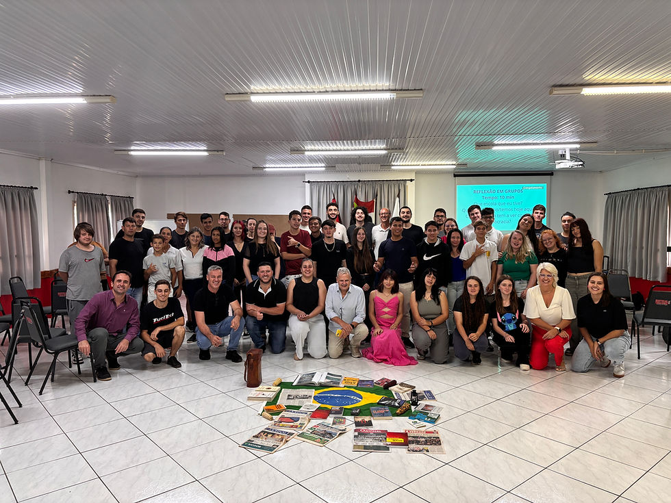 Registro da etapa em Concórdia