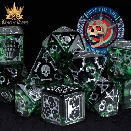 Crypt of the Necromancer - 11 Dice Set | Side Quest