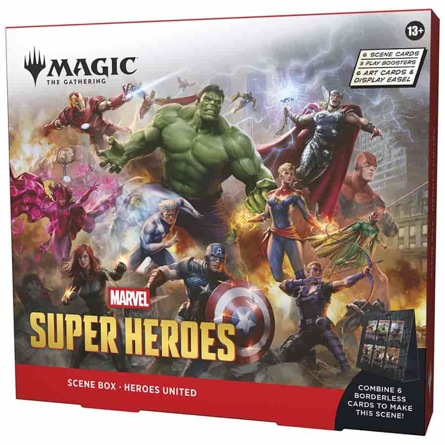 Thumbnail: MTG: Universes Beyond- Marvel Super  Heroes Scene Box