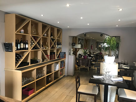 Salle de restaurant moderne le Senso Ville-en-Sallaz