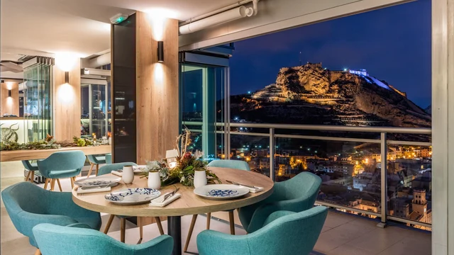 Restaurante Convistas utsikt Santa Barbara