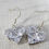 Thumbnail: Cubic Zirconia Heart Earrings