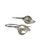 Thumbnail: sterling silver Lily earrings 