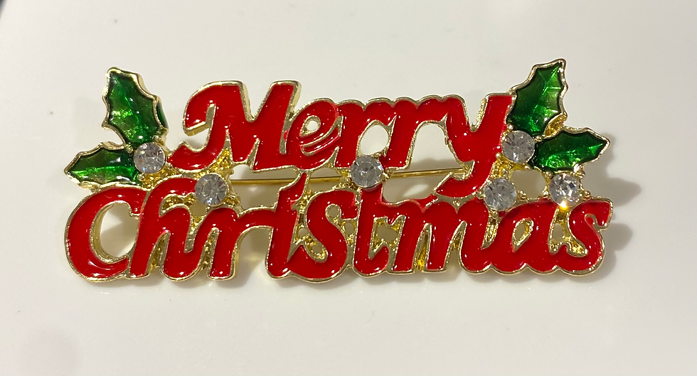 Thumbnail: Christmas brooch