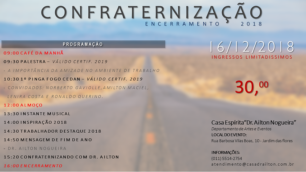 ENCERRAMENTO 2018