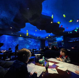 Aquarium Restaurant in Houston, Texas.