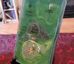 4"x6" Dark Souls Lordran 3D Map (10 layer)