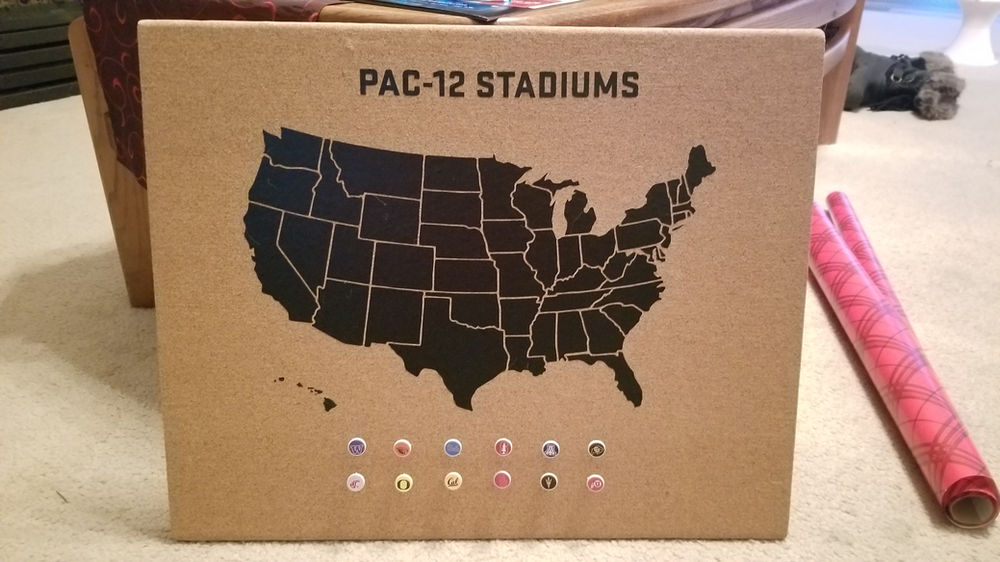 College Football Stadium Map
